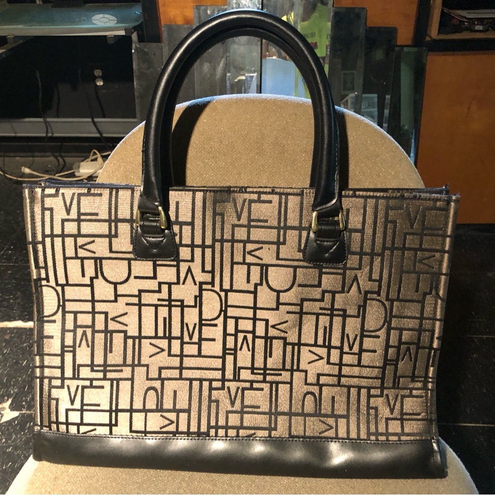 Diane Von Furstenberg Tote Shoulder bag Metallic/Black